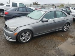 Salvage cars for sale from Copart San Martin, CA: 2011 Mercedes-Benz C300