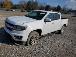 Salvage cars for sale from Copart Madisonville, TN: 2018 Chevrolet Colorado LT