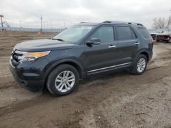 Salvage cars for sale at Greenwood, NE auction: 2015 Ford Explorer XLT