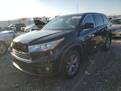 Toyota salvage cars for sale: 2016 Toyota Highlander LE