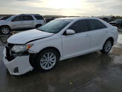 Salvage cars for sale at Grand Prairie, TX auction: 2012 Toyota Camry Base