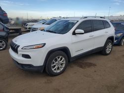 2017 Jeep Cherokee Latitude en venta en Brighton, CO