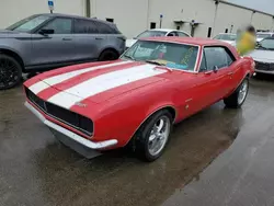 Salvage cars for sale at auction: 1967 Chevrolet Camaro RS