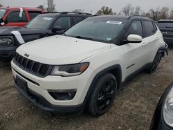 Jeep Compass Latitude salvage cars for sale: 2019 Jeep Compass Latitude