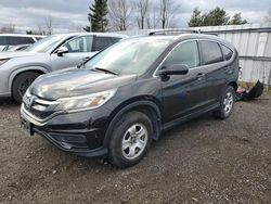 Salvage cars for sale at Bowmanville, ON auction: 2016 Honda CR-V LX