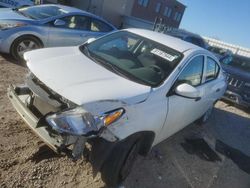 Salvage cars for sale at Kansas City, KS auction: 2017 Nissan Versa S