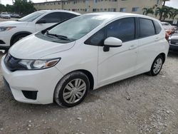 Honda fit salvage cars for sale: 2015 Honda FIT LX