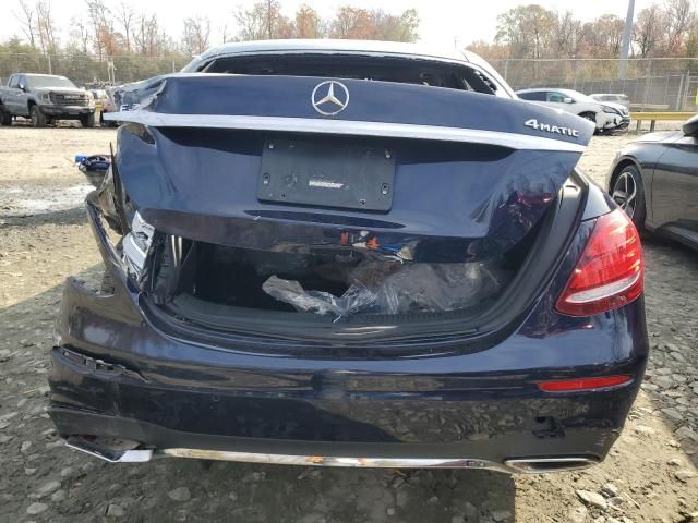 2017 Mercedes-Benz E 300 4matic