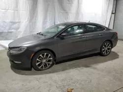 Salvage cars for sale at Brookhaven, NY auction: 2015 Chrysler 200 C