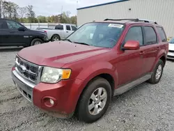 2012 Ford Escape Limited en venta en Spartanburg, SC