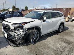 Salvage cars for sale at Wilmington, CA auction: 2023 Toyota Highlander L