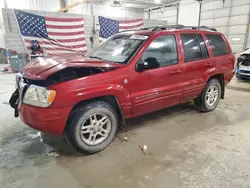 Salvage cars for sale at Columbia, MO auction: 2004 Jeep Grand Cherokee Limited