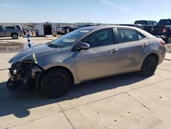 Toyota Vehiculos salvage en venta: 2015 Toyota Corolla L