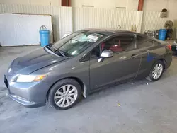 Salvage cars for sale from Copart Lufkin, TX: 2012 Honda Civic EX