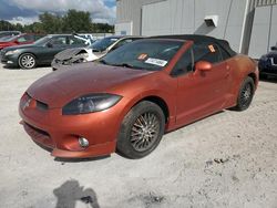 Salvage vehicles for parts for sale at auction: 2007 Mitsubishi Eclipse Spyder GT