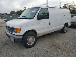 2004 Ford Econoline E350 Super Duty Van en venta en Riverview, FL