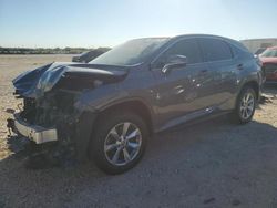 Salvage cars for sale at San Antonio, TX auction: 2018 Lexus RX 350 Base