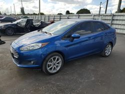 Ford salvage cars for sale: 2019 Ford Fiesta SE