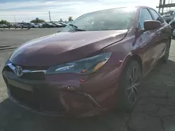 Salvage cars for sale from Copart North Las Vegas, NV: 2017 Toyota Camry XSE