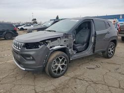 Jeep salvage cars for sale: 2024 Jeep Compass Limited