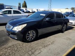 Salvage cars for sale at Hayward, CA auction: 2007 Infiniti G35