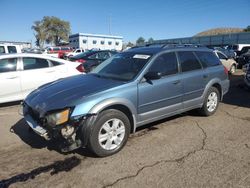 Salvage cars for sale from Copart Albuquerque, NM: 2005 Subaru Legacy Outback 2.5I