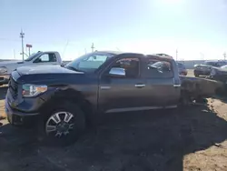 Carros salvage sin ofertas aún a la venta en subasta: 2018 Toyota Tundra Crewmax 1794