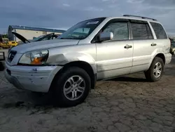 Salvage cars for sale at Pennsburg, PA auction: 2005 Honda Pilot EX