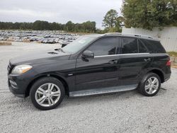 Mercedes-Benz Vehiculos salvage en venta: 2012 Mercedes-Benz ML 350 4matic