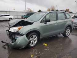 Salvage cars for sale at Littleton, CO auction: 2015 Subaru Forester 2.5I