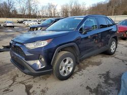 Salvage cars for sale at Ellwood City, PA auction: 2021 Toyota Rav4 XLE