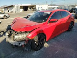 Honda Civic ex salvage cars for sale: 2018 Honda Civic EX