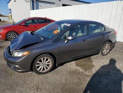 Salvage cars for sale at Mcfarland, WI auction: 2012 Honda Civic EX