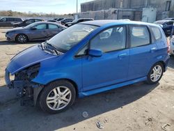 Honda salvage cars for sale: 2007 Honda FIT S