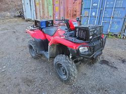 Salvage motorcycles for sale at Montreal Est, QC auction: 2015 Honda TRX500 FA