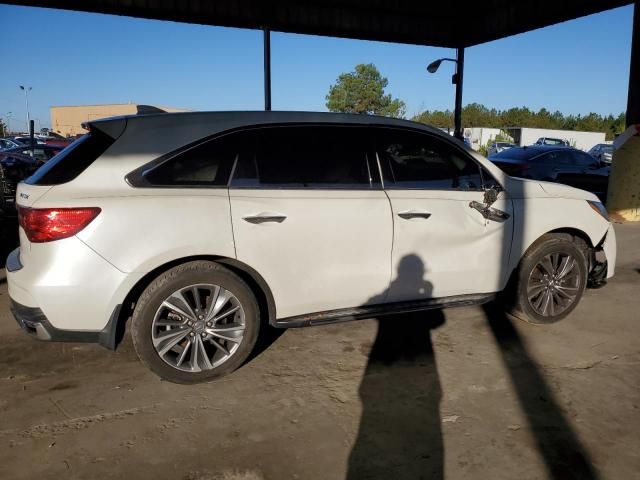 2017 Acura MDX Technology