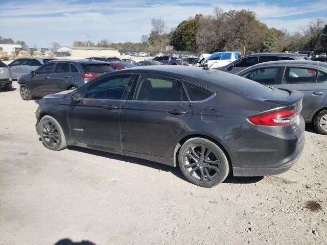 2018 Ford Fusion SE Hybrid