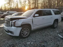 Salvage cars for sale at Waldorf, MD auction: 2018 GMC Yukon XL Denali