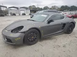 Salvage cars for sale at Loganville, GA auction: 2018 Porsche Cayman