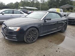 Salvage cars for sale at Savannah, GA auction: 2015 Audi A5 Premium Plus