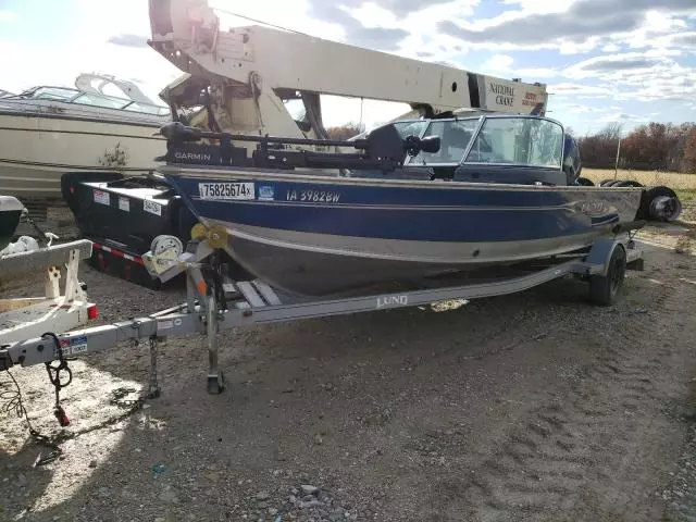 2010 Lund Boat With Trailer