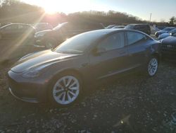 Tesla salvage cars for sale: 2022 Tesla Model 3