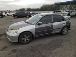 Salvage cars for sale at Las Vegas, NV auction: 2004 Honda Civic EX