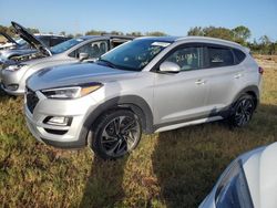 Salvage cars for sale at Riverview, FL auction: 2020 Hyundai Tucson Limited