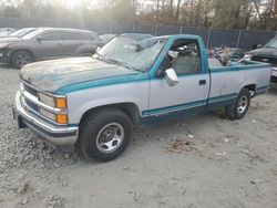 Salvage cars for sale at Waldorf, MD auction: 1994 Chevrolet GMT-400 C1500