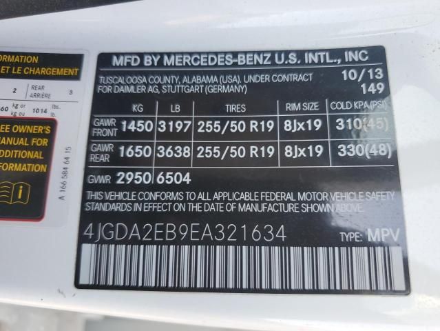 2014 Mercedes-Benz ML 350 Bluetec