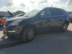 Salvage cars for sale at Orlando, FL auction: 2017 Chevrolet Traverse LT