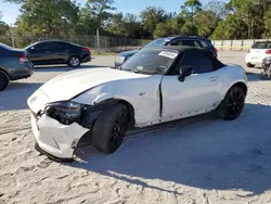 Salvage cars for sale at Fort Pierce, FL auction: 2021 Mazda MX-5 Miata Club