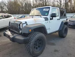 Jeep salvage cars for sale: 2015 Jeep Wrangler Sport