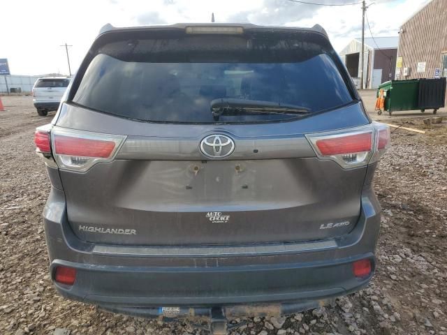 2016 Toyota Highlander LE